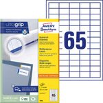 AVERY Zweckform Etiketten 3666 weiß 38,0 x 21,2 mm - 6.500 Stück