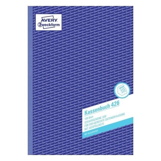 AVERY Zweckform Kassenbuch A4 EDV-gerecht - 100 Blatt