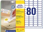 AVERY Zweckform Etiketten L4732REV-25 weiß 35,6 x 16,9 mm - 2.400 Stück