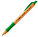 STABILO Kugelschreiber pointball orange - Schreibfarbe grün