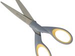 WESTCOTT Papierschere TITANIUM Super 18,0 cm - grau-gelb