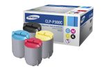 Samsung Original CLP-P300C Rainbow-Kit schwarz cyan magenta gelb 1.000 Seiten (CLP-P300C/ELS) für CLP-300