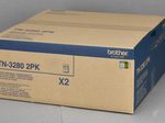 Brother Original TN3280 Toner Doppelpack schwarz 2x 8.000 Seiten (TN-3280TWIN)