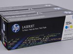 HP Original 125A Toner Tri-Pack cyan, magenta, gelb 1.400 Seiten (CF373AM)
