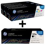 HP Original 125A Toner 5er Set schwarz (2), cyan, magenta, gelb