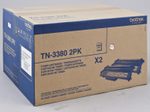 Brother Original TN3380 Toner Doppelpack schwarz 2x 8.000 Seiten (TN-3380TWIN)