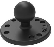 RAM MOUNTS runde Basisplatte mit B-Kugel (1 Zoll)