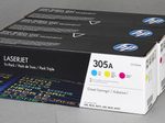 HP Original 305A Toner - 3er Multipack (CF370AM)