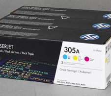 HP Original 305A Toner - 3er Multipack (CF370AM)