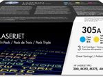 HP Original 305A Toner - 3er Multipack (CF370AM)