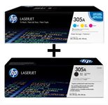 HP Original 305A Toner - 4er Multipack (CF370AM, CE410A)