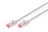 DIGITUS Patch-Kabel RJ-45 (M) zu RJ-45 (M) 10m Kupfer S/FTP Cat 6 grau (DK-1644-100)