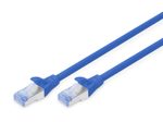DIGITUS Patch-Kabel RJ-45 (M) zu RJ-45 (M) 1m CCA SF/UTP Cat 5e blau (DK-1532-010/B)