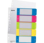LEITZ Ordnerregister WOW Vollformat - 1 Satz