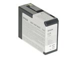 Epson Original T5809 Druckerpatrone schwarz hell hell 80ml (C13T580900)