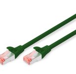 DIGITUS Patch-Kabel RJ-45 (M) zu RJ-45 (M) 1m Kupfer S/FTP Cat 6 grün (DK-1644-010/G)