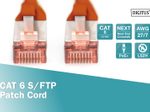 DIGITUS Patch-Kabel RJ-45 (M) zu RJ-45 (M) 1m Kupfer S/FTP Cat 6 rot (DK-1644-010/R)