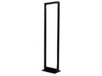 APC AR201 NetShelter-Rack mit 2 Pfosten, 45 U, 12-24 Gewindelöcher, schwarz