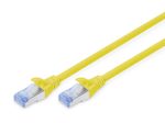 DIGITUS Patch-Kabel RJ-45 (M) zu RJ-45 (M) 3m CCA SF/UTP Cat 5e gelb (DK-1532-030/Y)