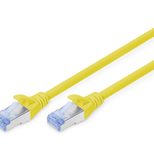 DIGITUS Patch-Kabel RJ-45 (M) zu RJ-45 (M) 3m CCA SF/UTP Cat 5e gelb (DK-1532-030/Y)