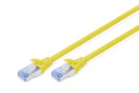 DIGITUS Patch-Kabel RJ-45 (M) zu RJ-45 (M) 3m CCA SF/UTP Cat 5e gelb (DK-1532-030/Y)