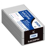 Epson Original SJIC22P Druckerpatrone schwarz 33ml (C33S020601)