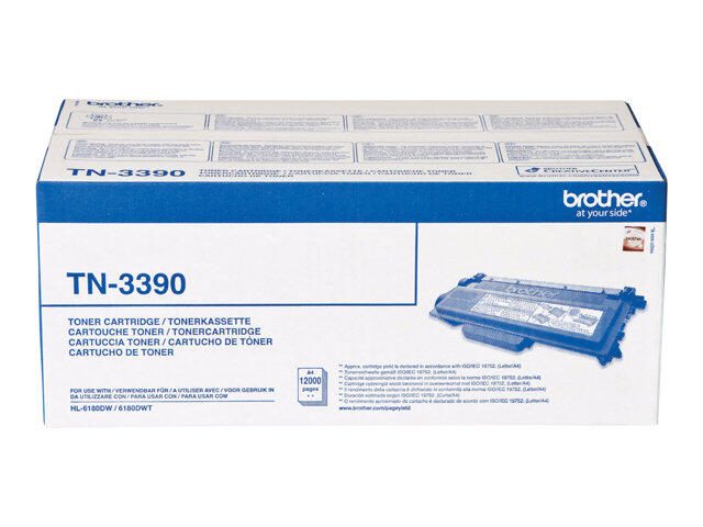 Brother Original TN3390TWIN Toner schwarz 12.000 Seiten (TN-3390TWIN)