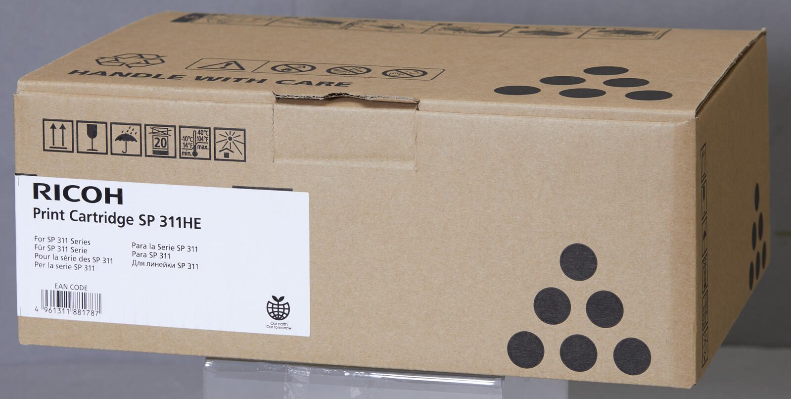 Ricoh Original Type SP 311HE Toner schwarz 3.500 Seiten (407246) für SP 311DN/DNw/SFN/SFNw