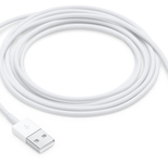 Apple Kabel von Lightning auf USB 2 Meter, weiß