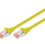 DIGITUS Patch-Kabel RJ-45 (M) zu RJ-45 (M) 0.5m Kupfer S/FTP Cat 6 gelb (DK-1644-005/Y)