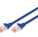 DIGITUS Patch-Kabel RJ-45 (M) zu RJ-45 (M) 1m Kupfer S/FTP Cat 6 blau (DK-1644-010/B)