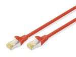 Digitus Patch-Kabel RJ-45 (M) zu RJ-45 (M) 5m Kupfer S/FTP Cat 6a rot (DK-1644-A-050/R)