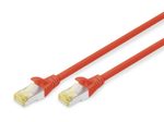 DIGITUS Patch-Kabel RJ-45 (M) zu RJ-45 (M) 7m Kupfer S/FTP Cat 6a rot (DK-1644-A-070/R)