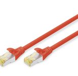 DIGITUS Patch-Kabel RJ-45 (M) zu RJ-45 (M) 7m Kupfer S/FTP Cat 6a rot (DK-1644-A-070/R)