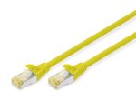 DIGITUS Patch-Kabel RJ-45 (M) zu RJ-45 (M) 7m Kupfer S/FTP Cat 6a gelb (DK-1644-A-070/Y)