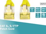 DIGITUS Patch-Kabel RJ-45 (M) zu RJ-45 (M) 7m Kupfer S/FTP Cat 6a gelb (DK-1644-A-070/Y)