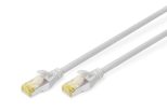 DIGITUS Patch-Kabel RJ-45 (M) zu RJ-45 (M) 10m Kupfer S/FTP Cat 6a grau (DK-1644-A-100)
