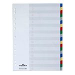 DURABLE Ordnerregister Vollformat 20-teilig - 1 Satz