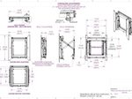 Vogel's PFW 6875 Pop-out-Videowandmodul für 94-165 cm (37-65") drehbar, max. 72 kg, Vesa max. 600 x 400, schwarz