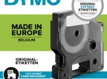 DYMO® Original D1-Schriftband für LabelManager™ 9mm x 7m - rot auf weiss