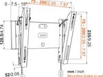 Vogel's BASE 15 S TV-Wandhalterung für 48-104 cm (19-40")