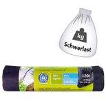 Secolan Schwerlastsäcke 45,0 µm grau 120l - 10 Stück