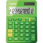 Canon LS-123K Basisrechenr 12 Stellen Solarpanel & Batterie grün