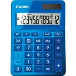 Canon LS-123K Basisrechner 12 Stellen Solarpanel & Batterie blau