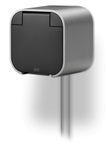 Eve 10ECM8351 Energy Outdoor Smarte Außensteckdose mit Verbrauchsmessung