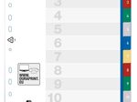 DURABLE Ordnerregister 1-12 - mehrfarbig