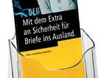 sigel Tischprospekthalter Acryl 1/3 DIN A4 - transparent