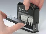 trodat Ersatzstempelkissen 6/4817 schwarz 5,6 x 1,9 cm - 2 Stück