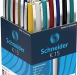 Schneider K 15 Kugelschreiber Mine M farbsortiert - 50 Stück