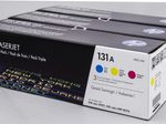 HP Original 131A Toner Tri-Pack cyan, magenta, gelb 1.800 Seiten (U0SL1AM)